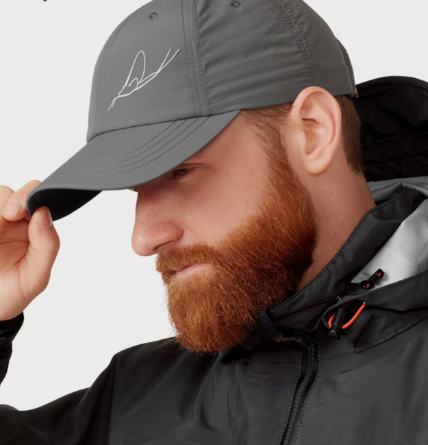 Guideline Iconic May Solartech Cap - Charcoal - Sportinglife Turangi